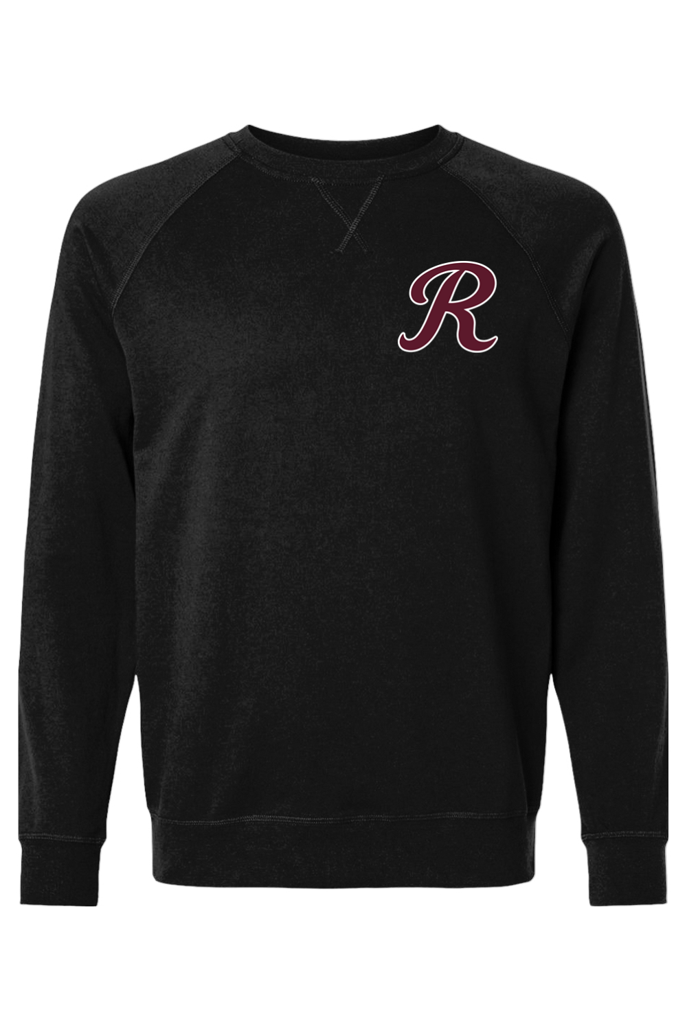 Rebels Travel Baseball Adult Heavyweight Raglan Long Sleeve