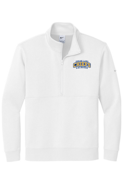 Indian Land Chiefs Embroidered Nike Club Fleece Sleeve Swoosh 1/2-Zip