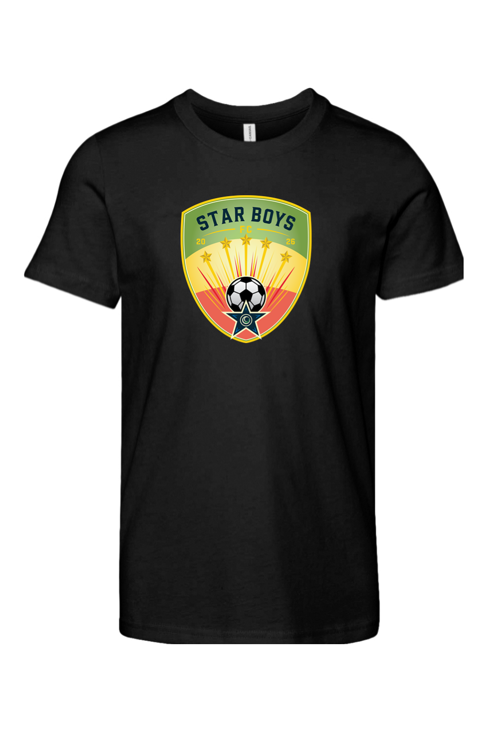 Star Boys Soccer Youth Lifestyle T-Shirt