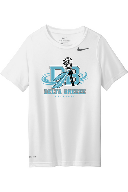 Delta Breeze Lacrosse Nike Youth Team Legend Tee