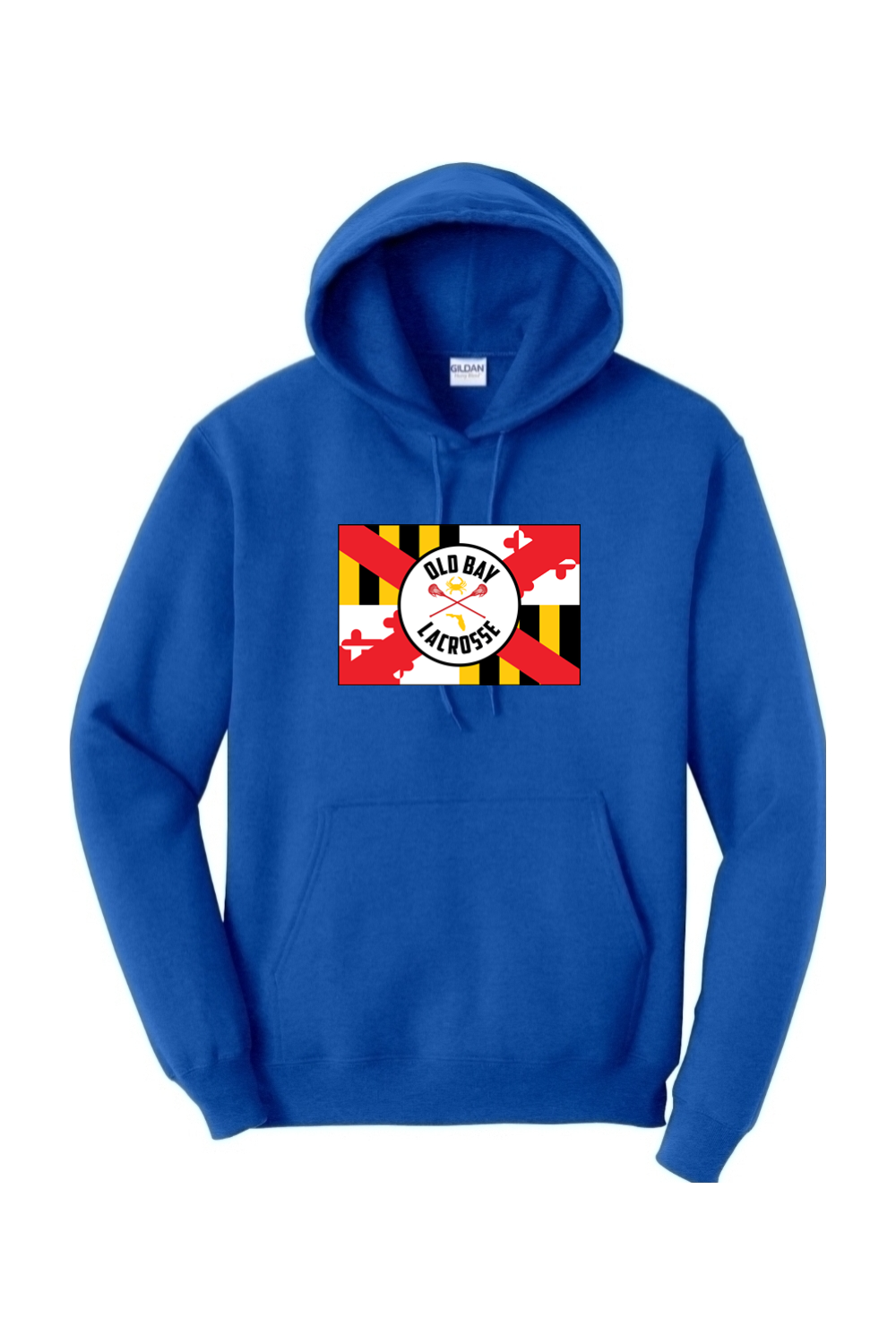 Old Bay Lacrosse Adult Heavyweight Hoodie