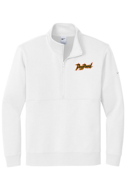 Doggpound Lacrosse Embroidered Nike Club Fleece Sleeve Swoosh 1/2-Zip