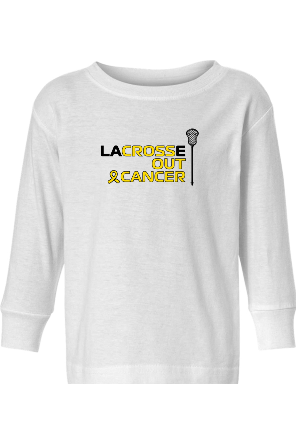 LaCROSSe Out Cancer Toddler Long Sleeve T-Shirt
