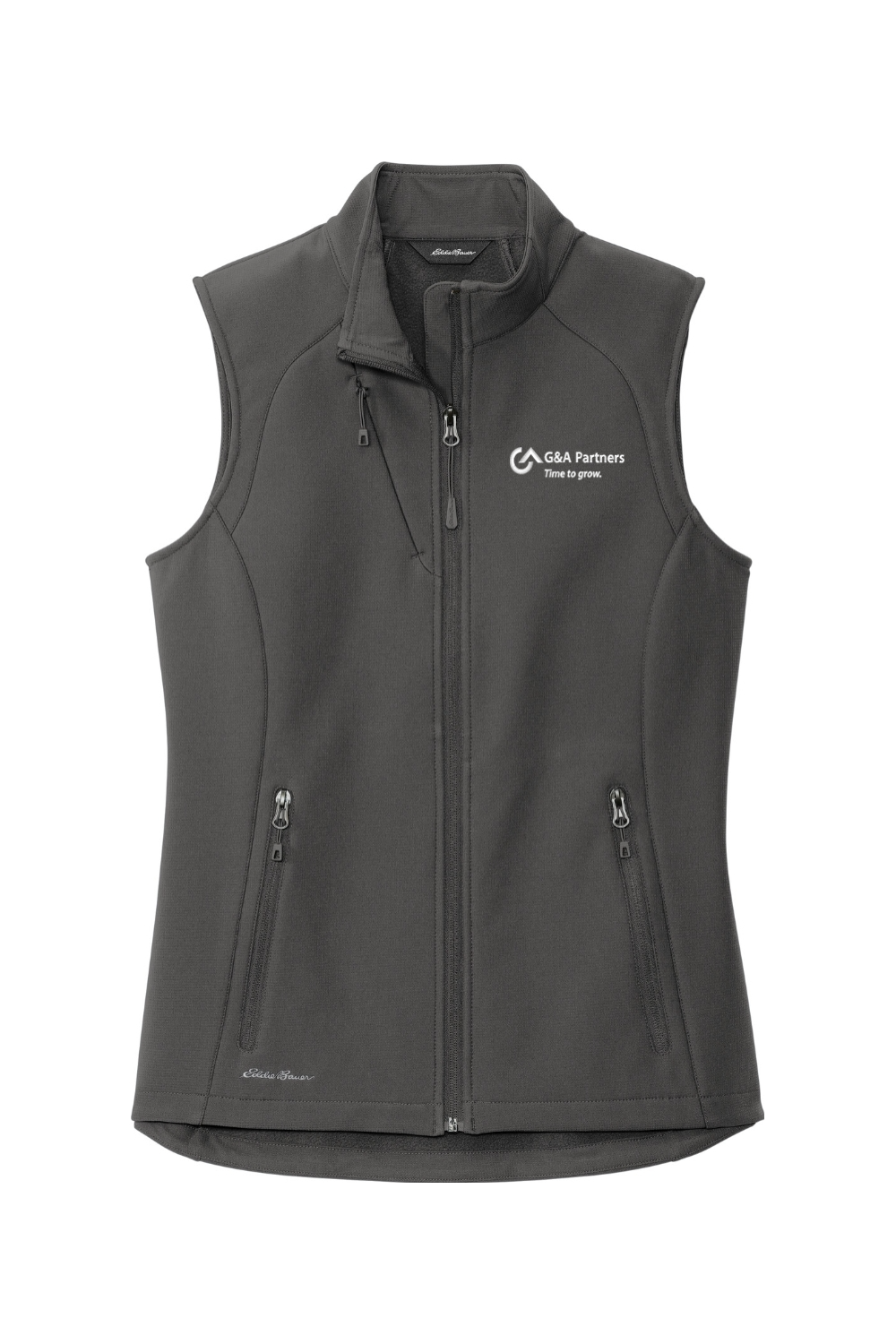 G&A Partners Women's Embroidered Eddie Bauer Ladies Stretch Soft Shell Vest