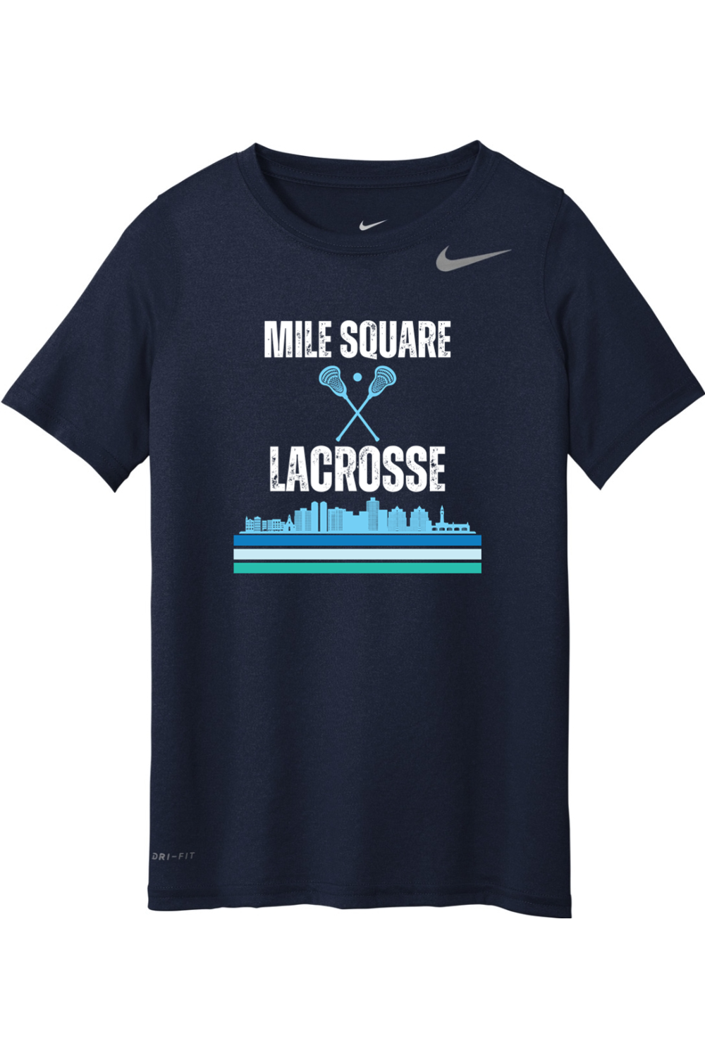 Mile Square Lacrosse Nike Youth Team rLegend Tee