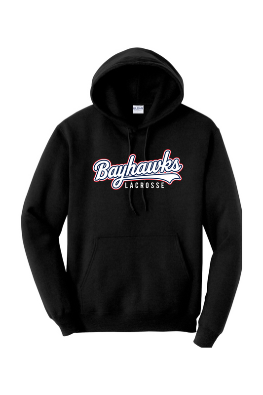 Bayhawks Lacrosse Adult Heavyweight Hoodie