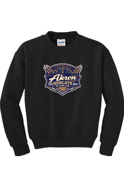 Arkron Bobcats Basketball Youth Sweatshirt
