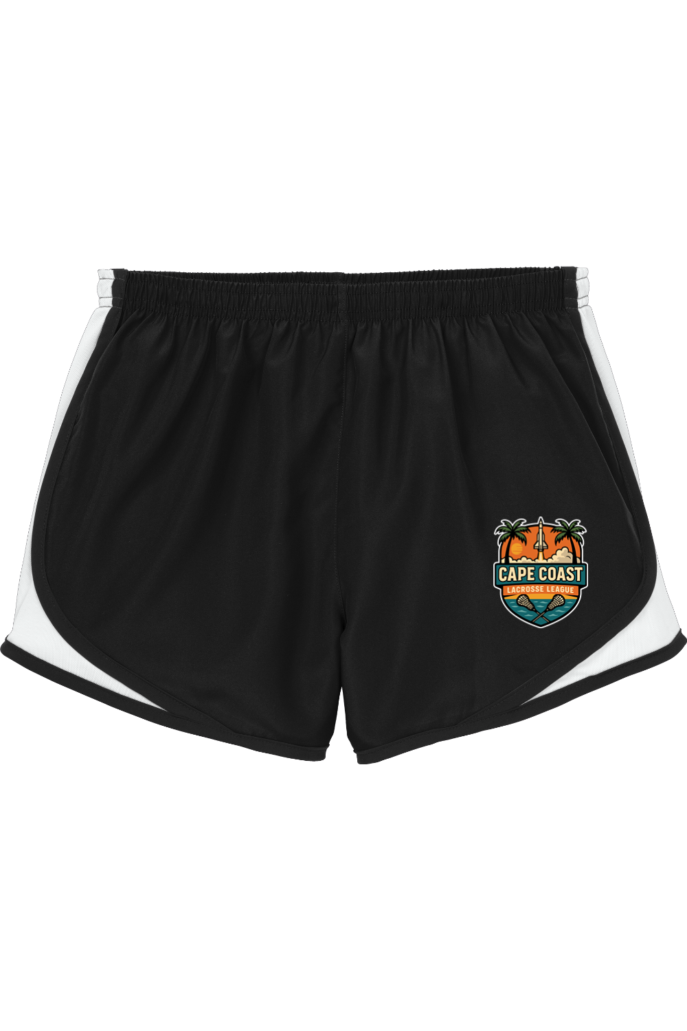 Cape Coast Lacrosse Adult Athletic Women's Shorts