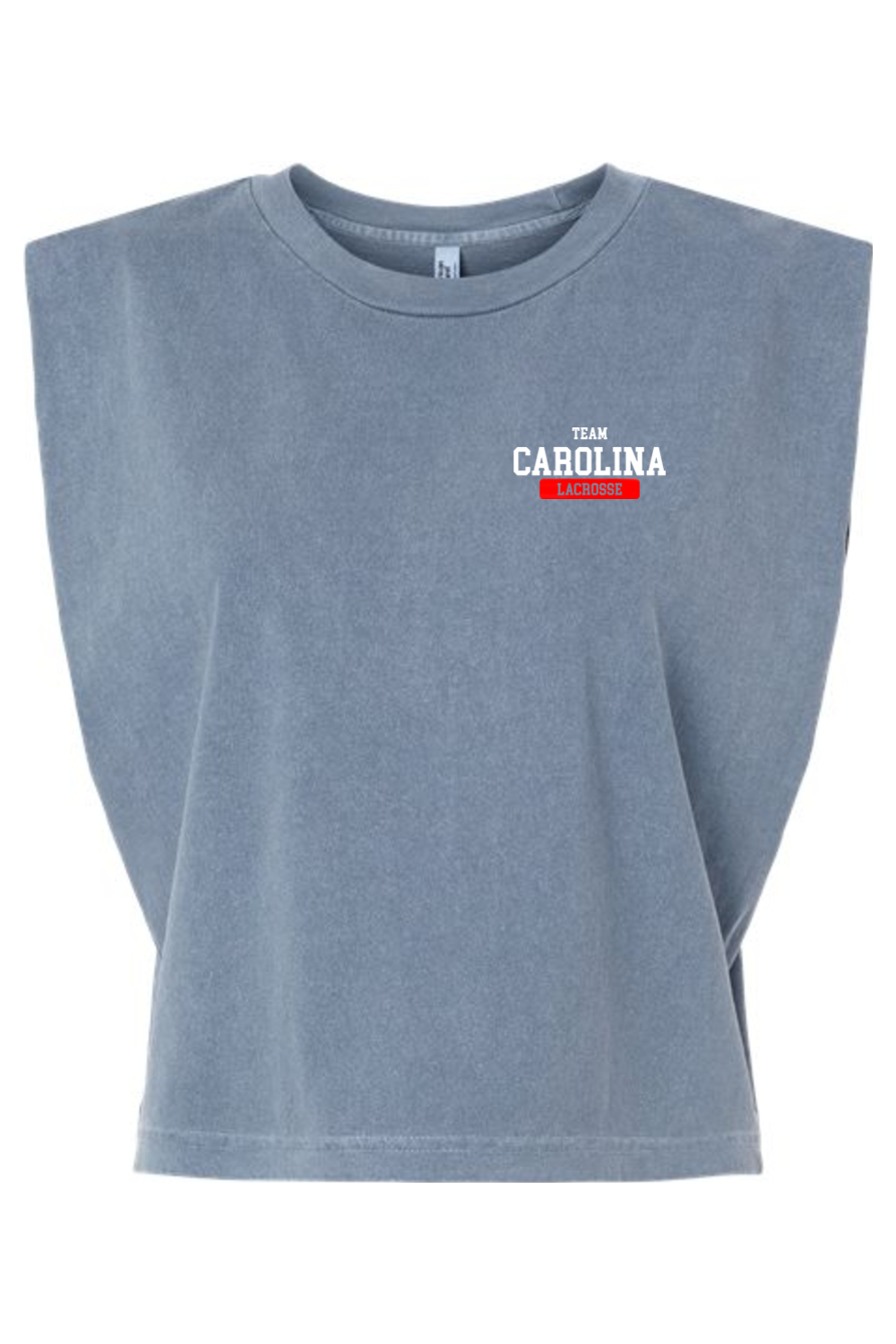 Team Carolina American Apparel Garment-Dyed Women's Heavyweight Muscle Tee