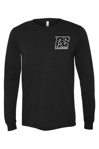 PC Lacrosse BELLA + CANVAS Unisex Triblend Long Sleeve Tee
