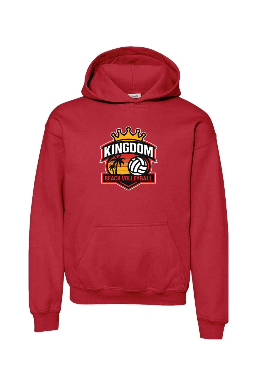 Kingdom Beach Volleyball Youth Hoodie