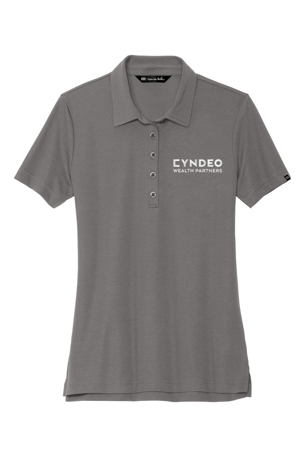 CYNDEO Wealth Partners Women's Embroidered Travis Mathew Ladies Oceanside Solid Polo