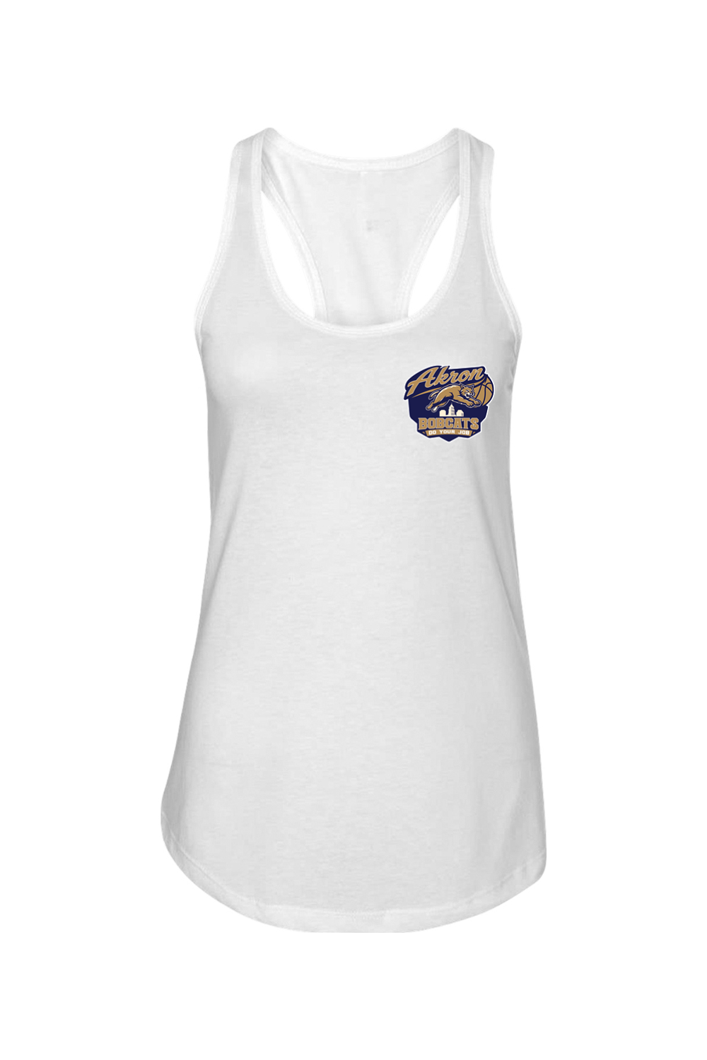 Arkron Bobcats Basketball Adult Women's Tank Top