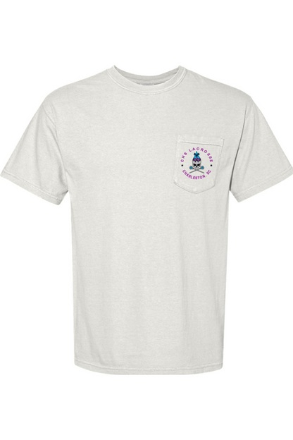 Charleston Lacrosse Comfort Colors Ringspun Short Sleeve Pocket Shirt