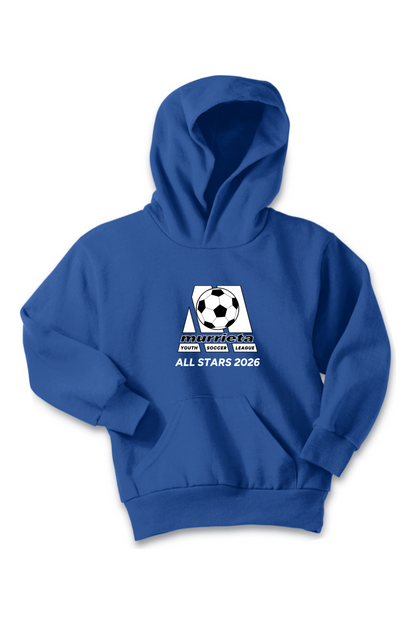 Murrieta Youth Soccer Youth Core Fleece Pullover Hooded Sweatshirt
