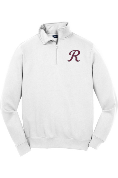 Rebels Travel Baseball Adult Embroidered Quarter-Zip Pullover