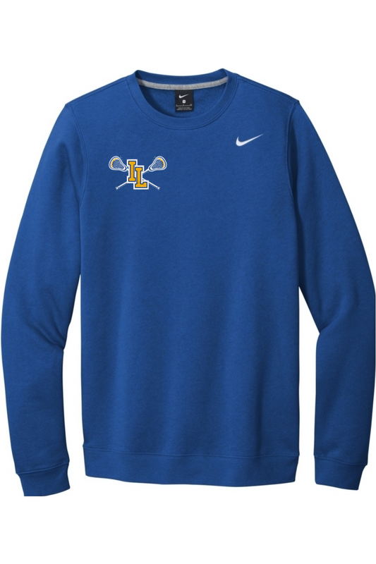 Indian Land Chiefs Embroidered Nike Club Fleece Crew