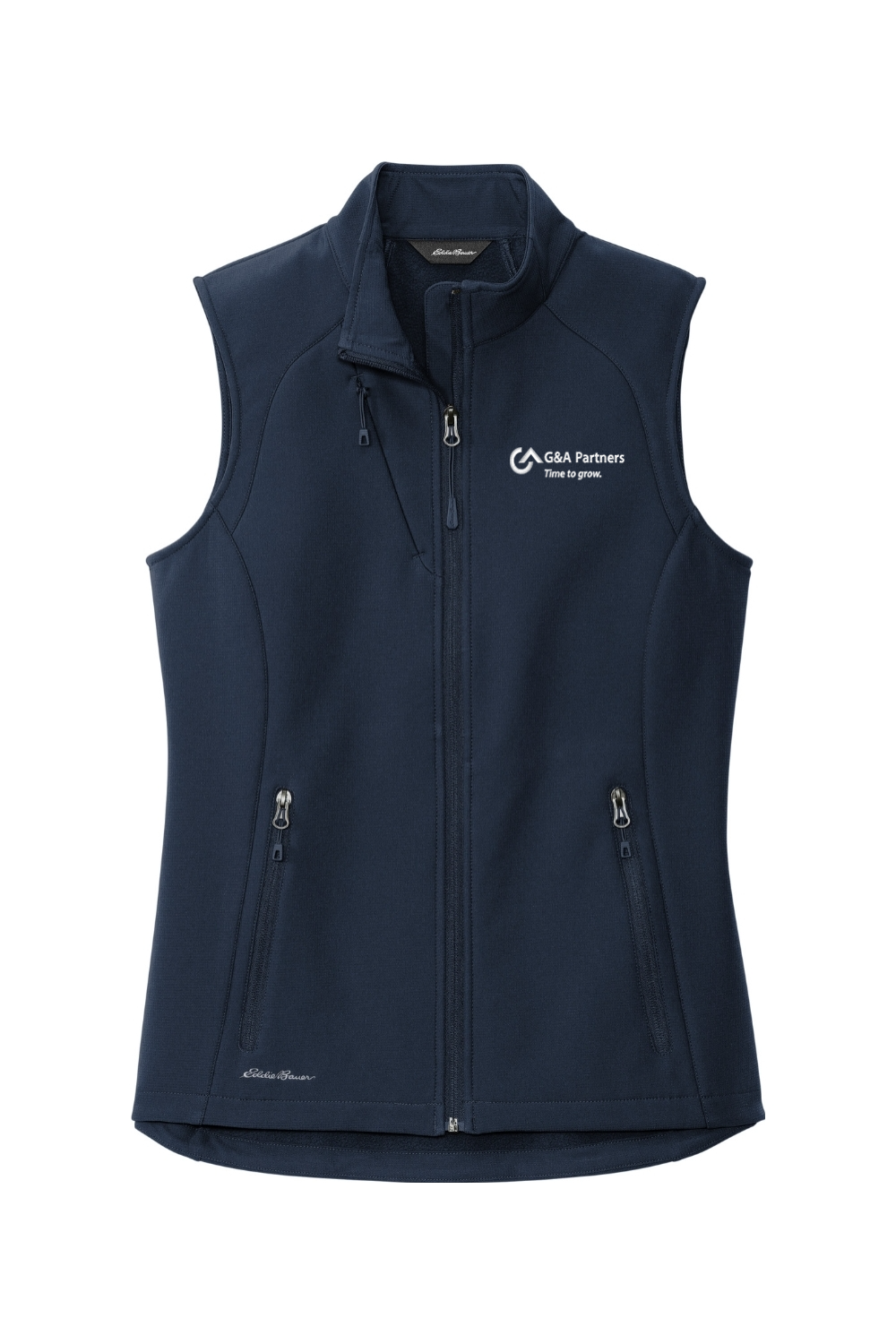 G&A Partners Women's Embroidered Eddie Bauer Ladies Stretch Soft Shell Vest