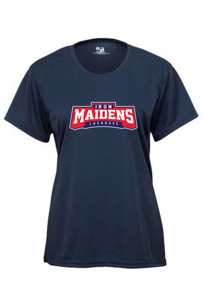 Iron Maidens Lacrosse Youth Girl's Athletic T-Shirt