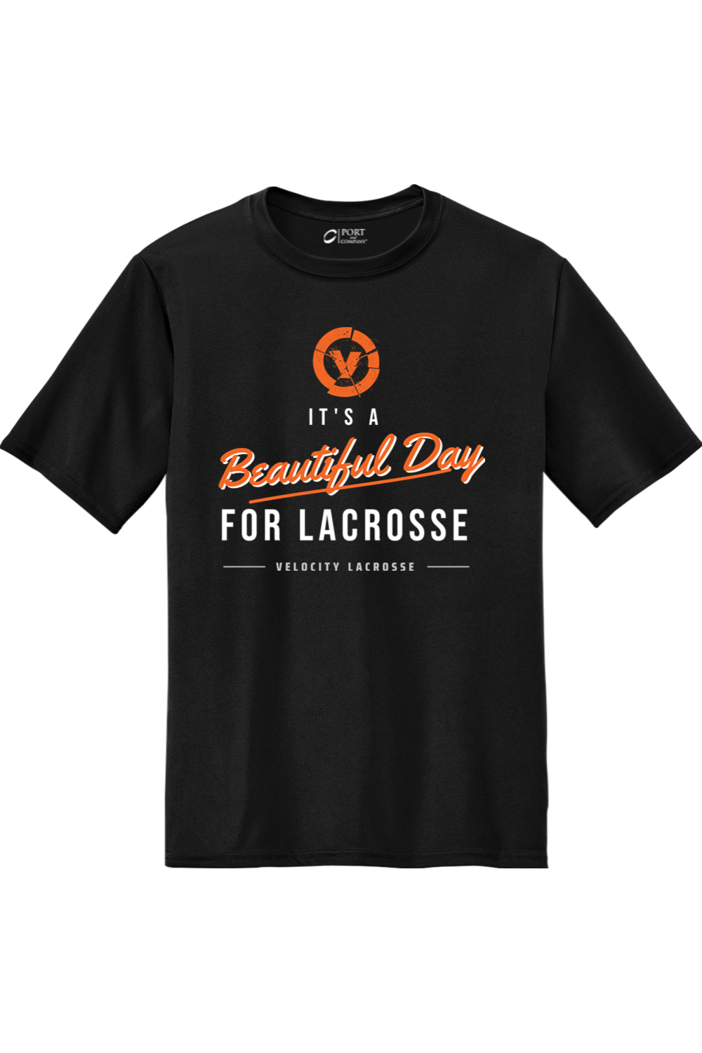 Velocity Lacrosse Port & Company Performance Tee