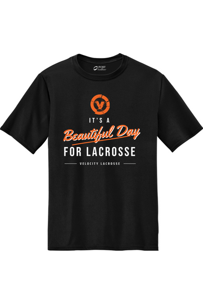 Velocity Lacrosse Port & Company Performance Tee
