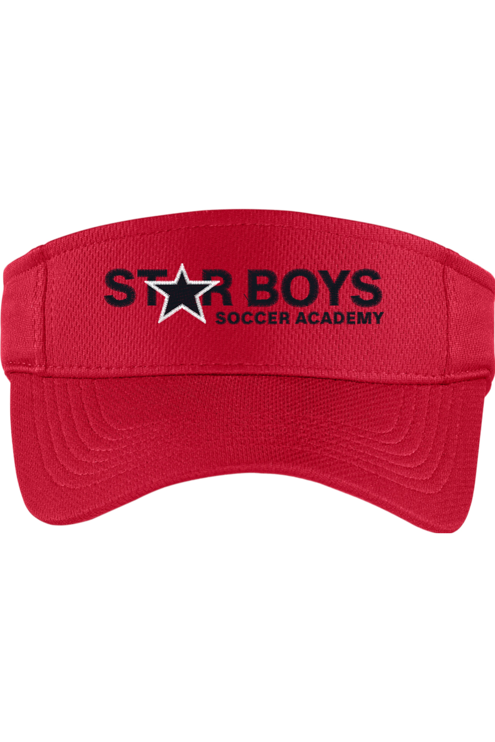 Star Boys Soccer Embroidered Visor