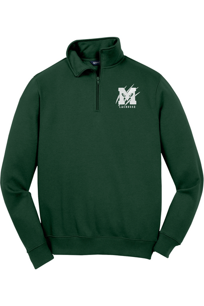 Monsters LC Adult Embroidered Quarter-Zip Pullover