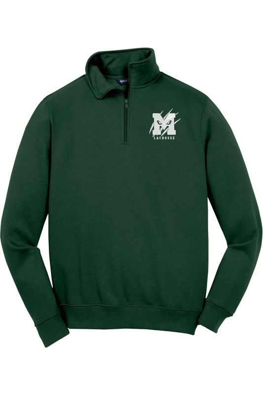 Monsters LC Adult Embroidered Quarter-Zip Pullover
