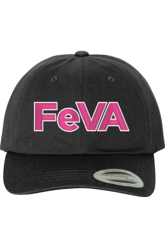 Features Volleyball Embroidered Dad Hat