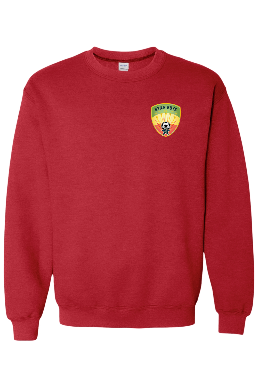 Star Boys Soccer Adult Heavyweight Sweatshirt