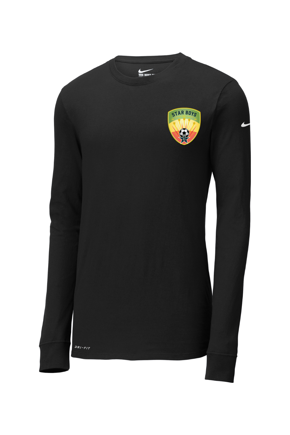 Star Boys Soccer Nike Dri-FIT Cotton/Poly Long Sleeve Tee