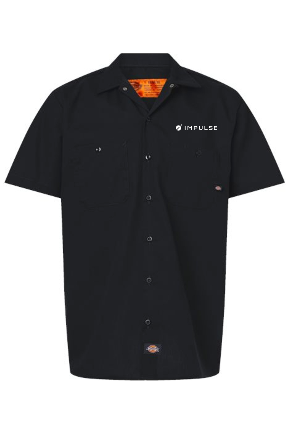 Base Invaders Men's Dickies Industrial Short Sleeve Work Shirt