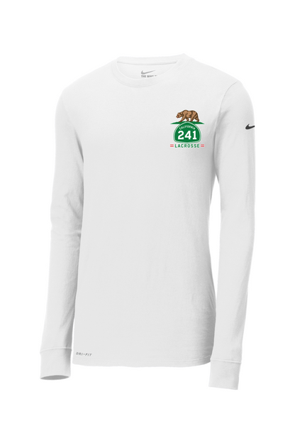 California Lacrosse Nike Dri-FIT Cotton/Poly Long Sleeve Tee
