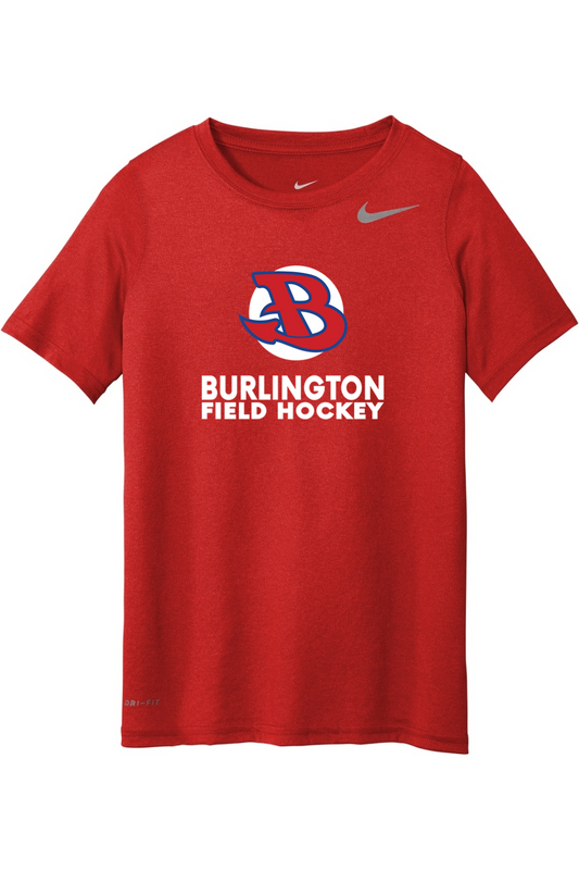 Burlington Field Hockey Nike Youth Team Legend Tee
