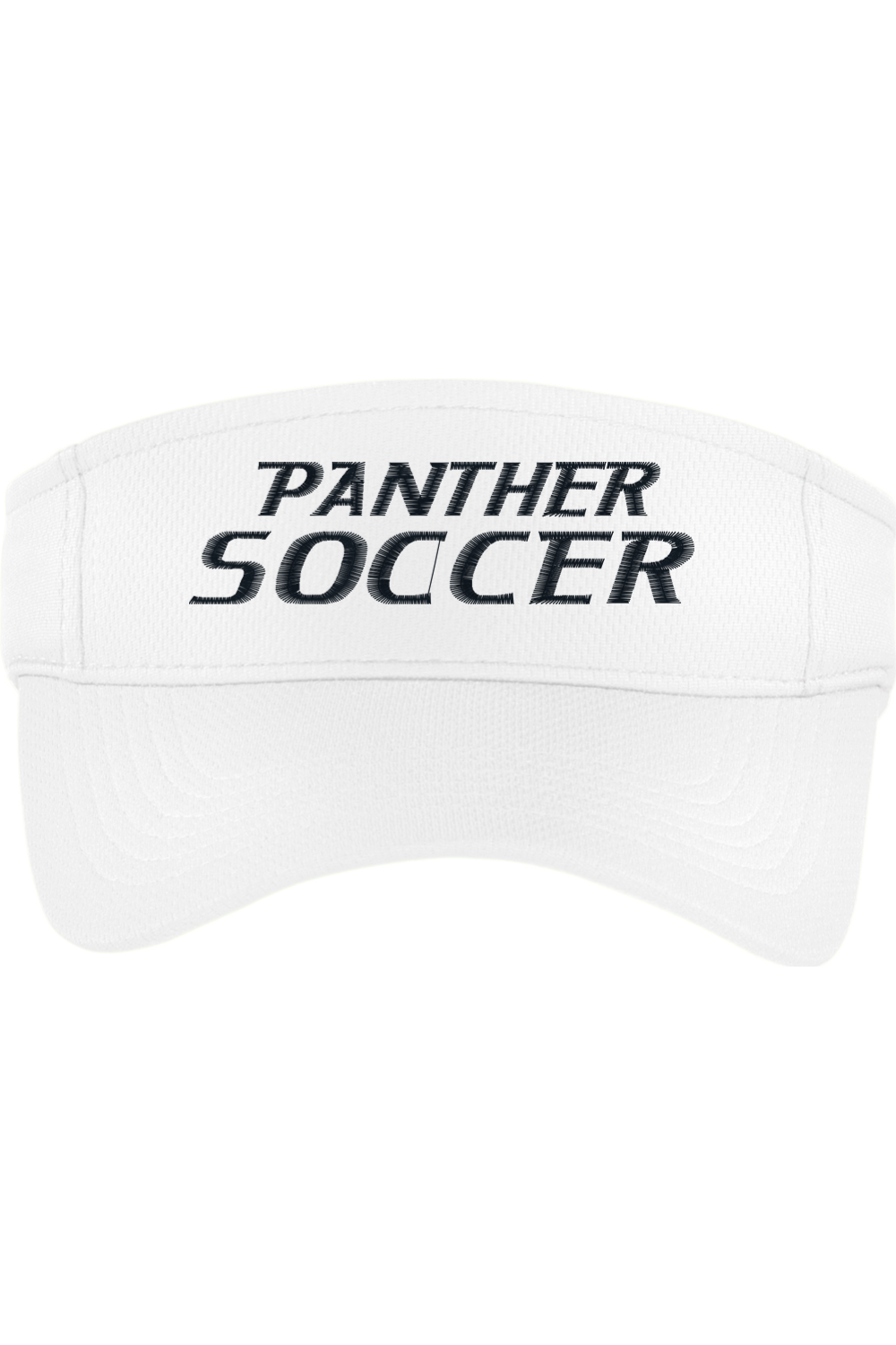 Panther Soccer Embroidered Visor