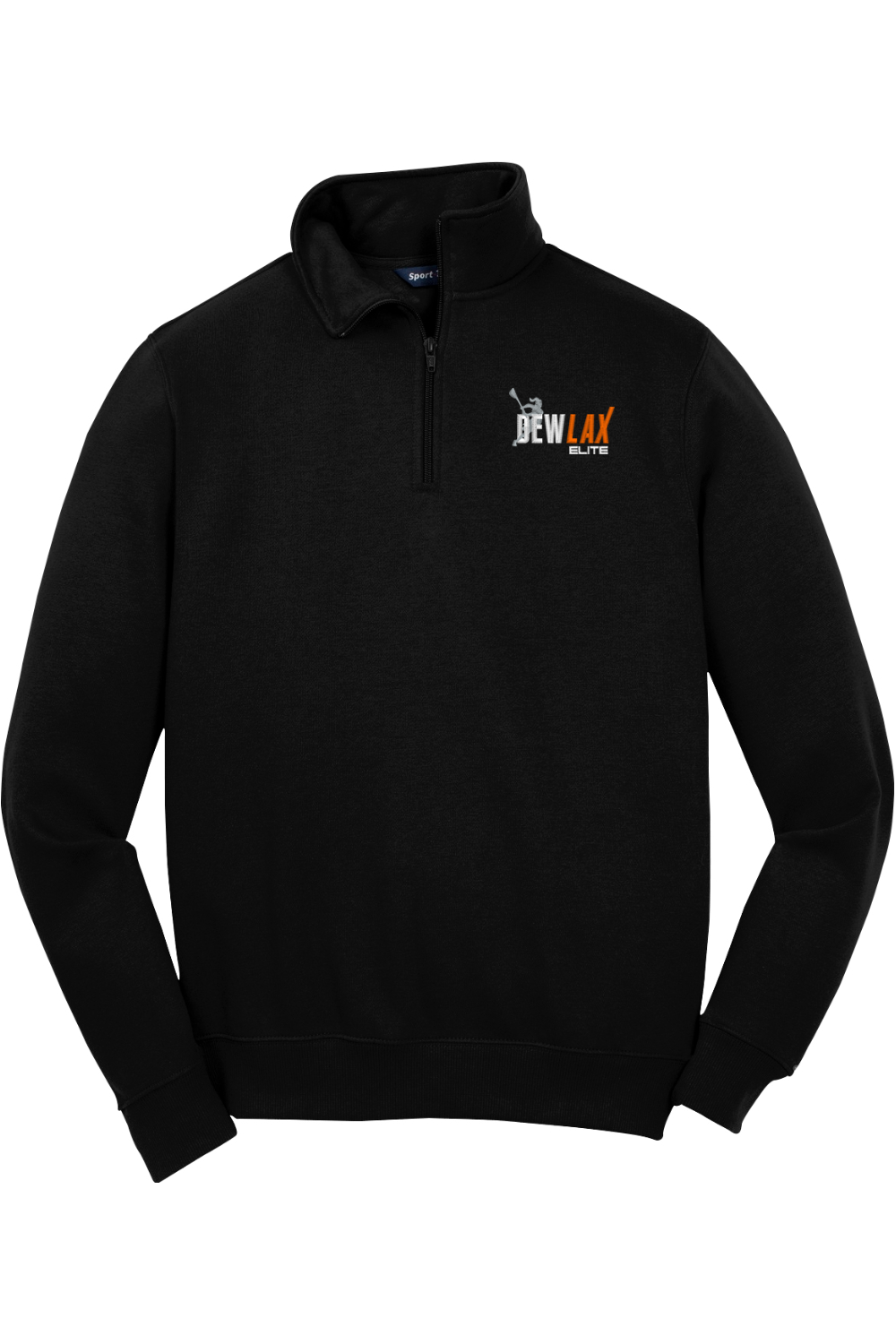 DEWLAX LC Adult Embroidered Quarter-Zip Pullover