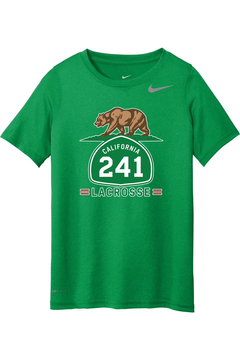 California Lacrosse Nike Youth Team Legend Tee