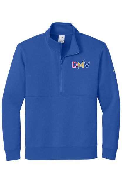 DMV Volleyball Embroidered Nike Club Fleece Sleeve Swoosh 1/2-Zip