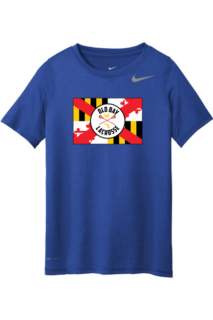 Old Bay Lacrosse Nike Youth Team Legend Tee