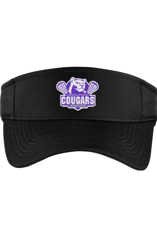 HS Cougars Embroidered Visor
