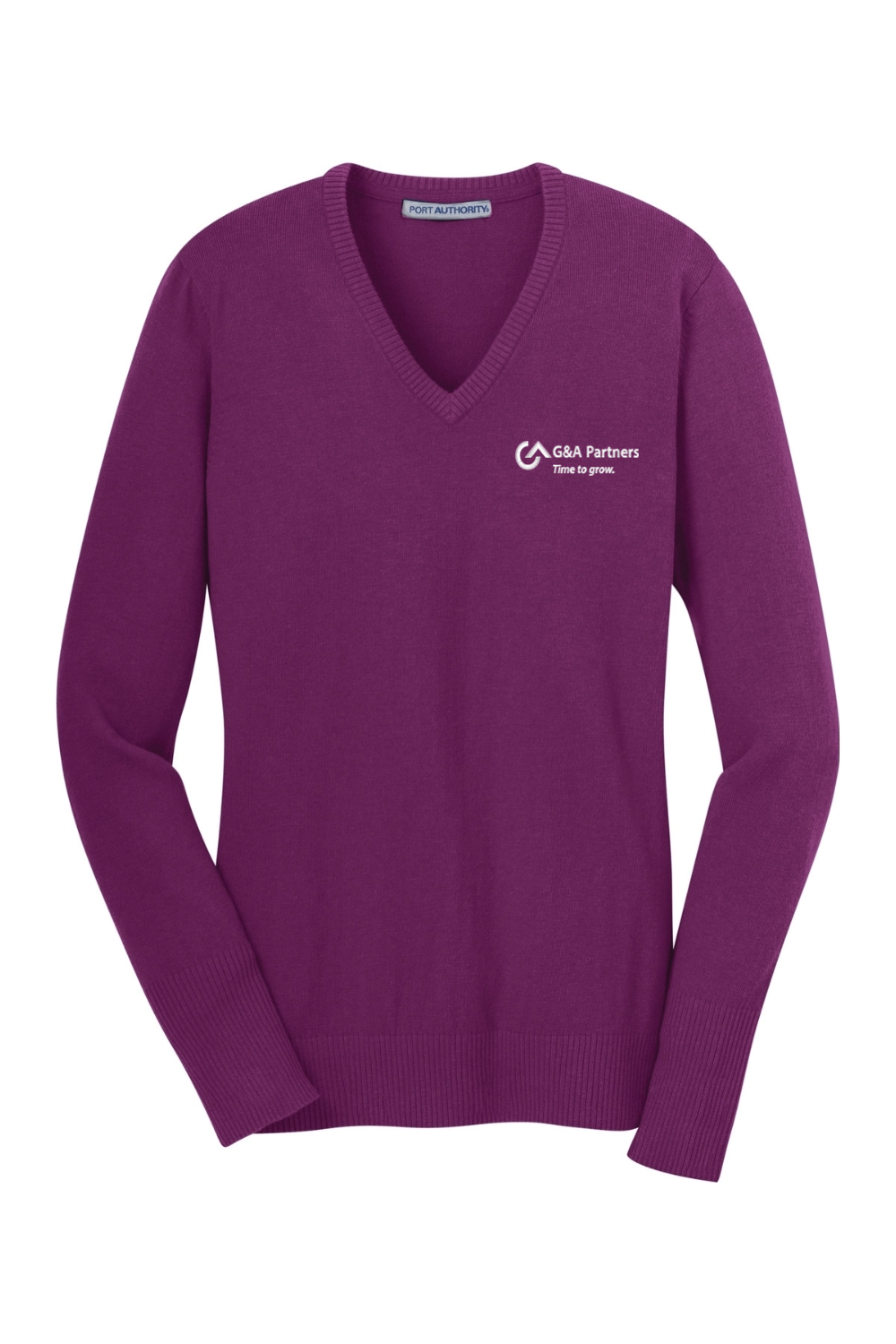 G&A Partners Port Authority Ladies V-Neck Sweater