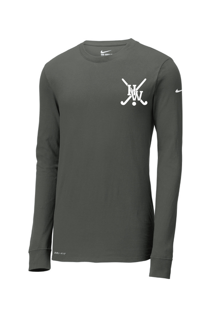 Hamilton-Wenham FH Nike Dri-FIT Cotton/Poly Long Sleeve Tee