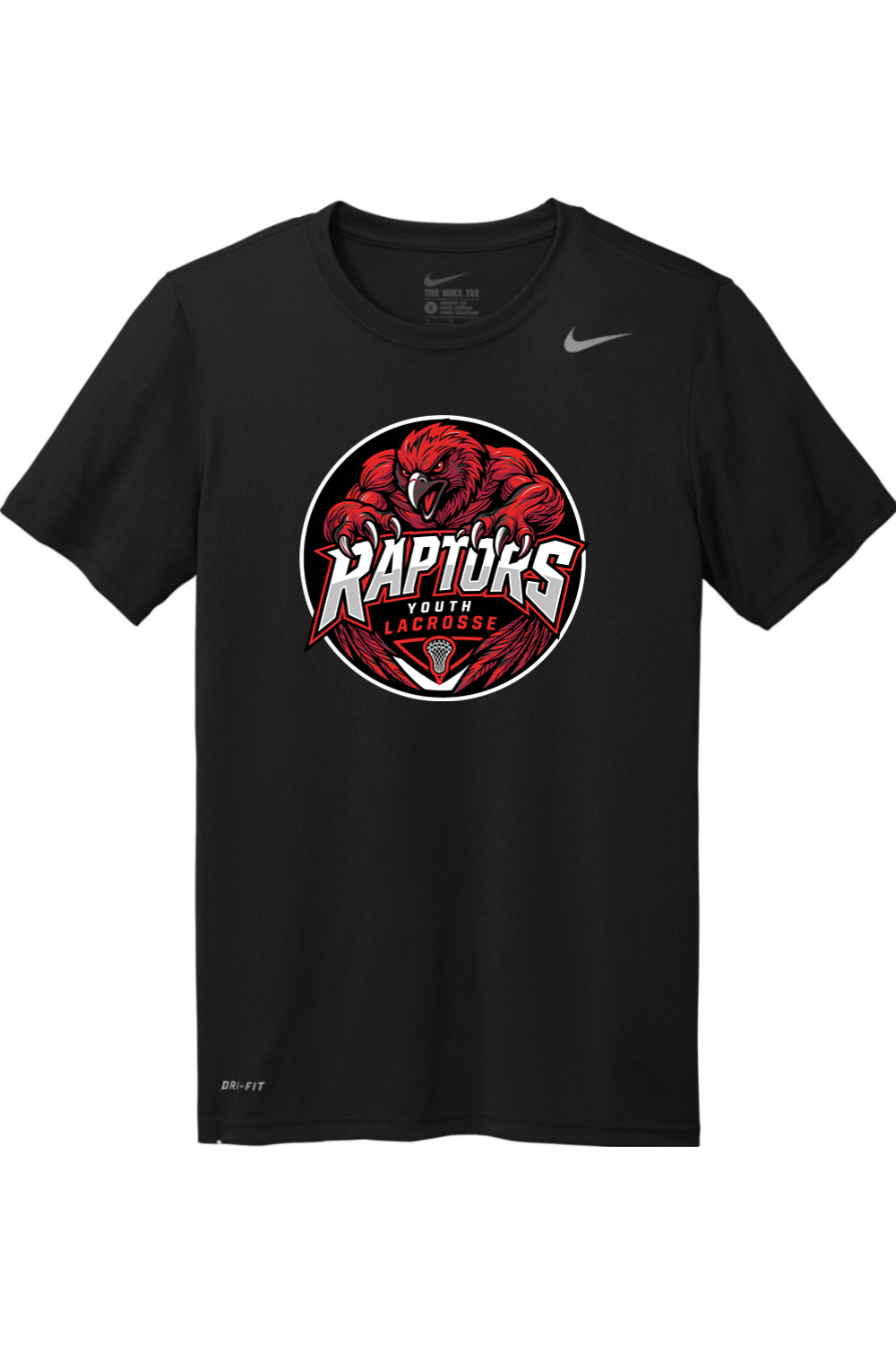 Raptors Lacrosse Nike Team rLegend Tee