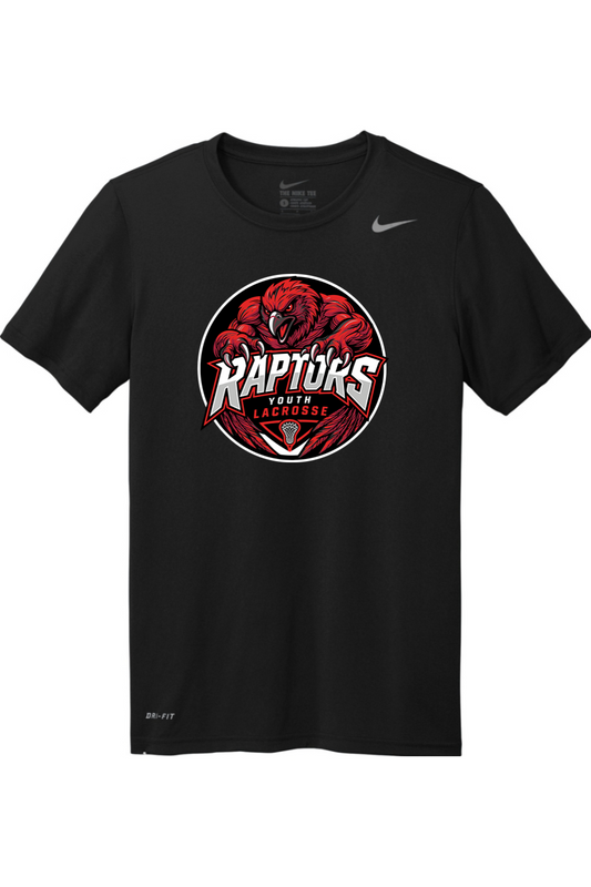 Raptors Lacrosse Nike Team rLegend Tee