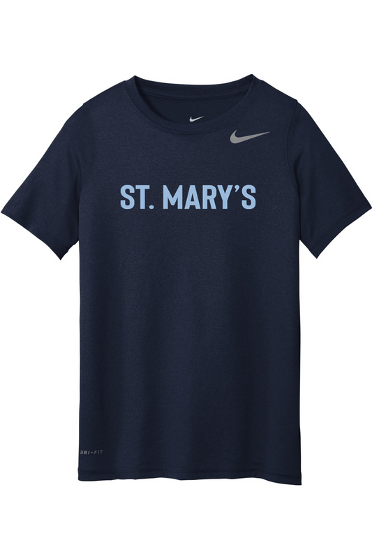 St Marys Basketball Nike Youth Team Legend Tee