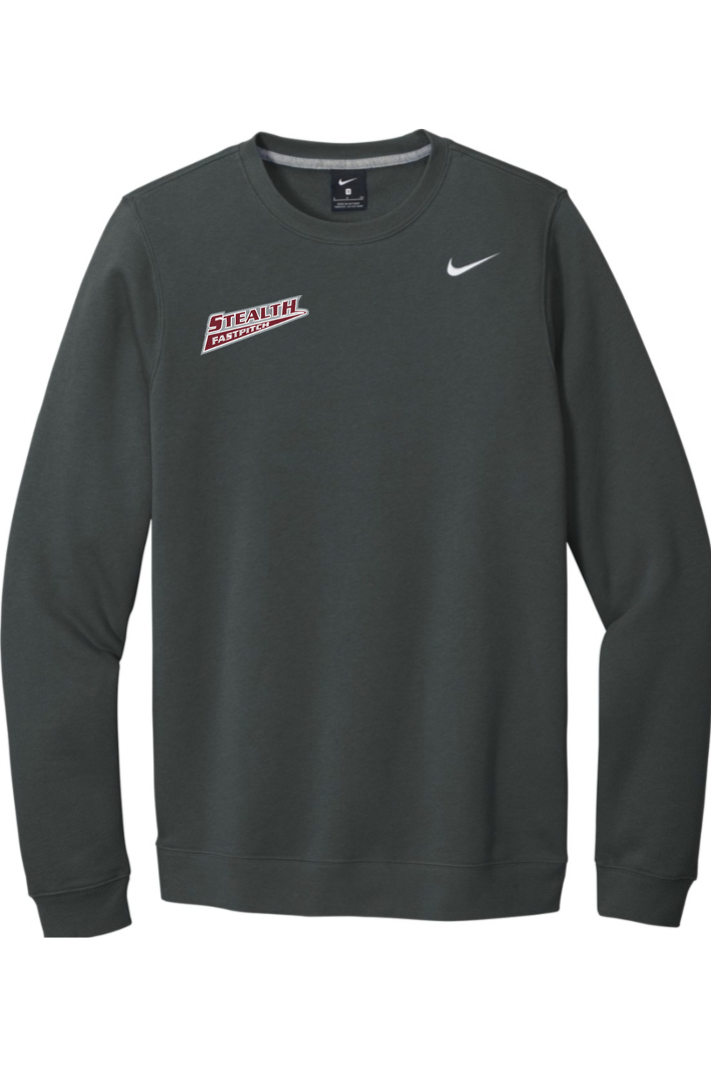Stealth Fastpitch Embroidered Nike Club Fleece Crew