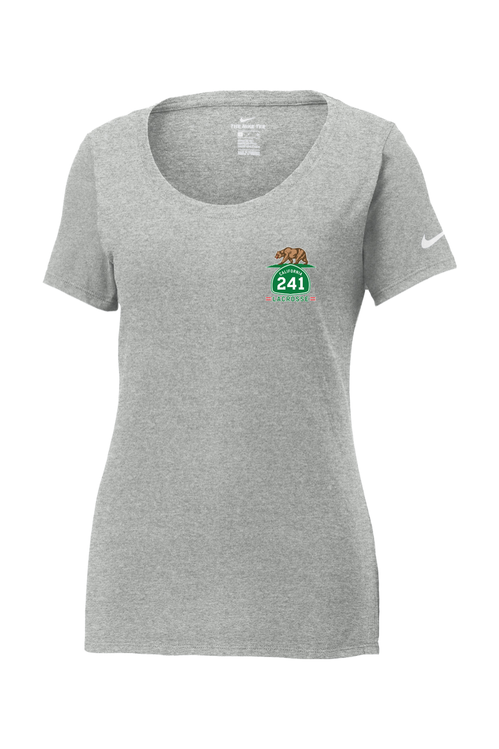 California Lacrosse Nike Core Cotton Scoop Neck Tee