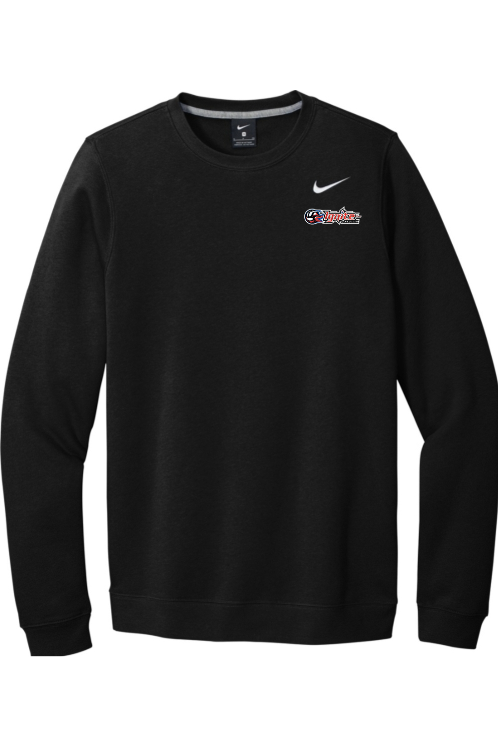 Ignite Volleyball Club Embroidered Nike Club Fleece Crew