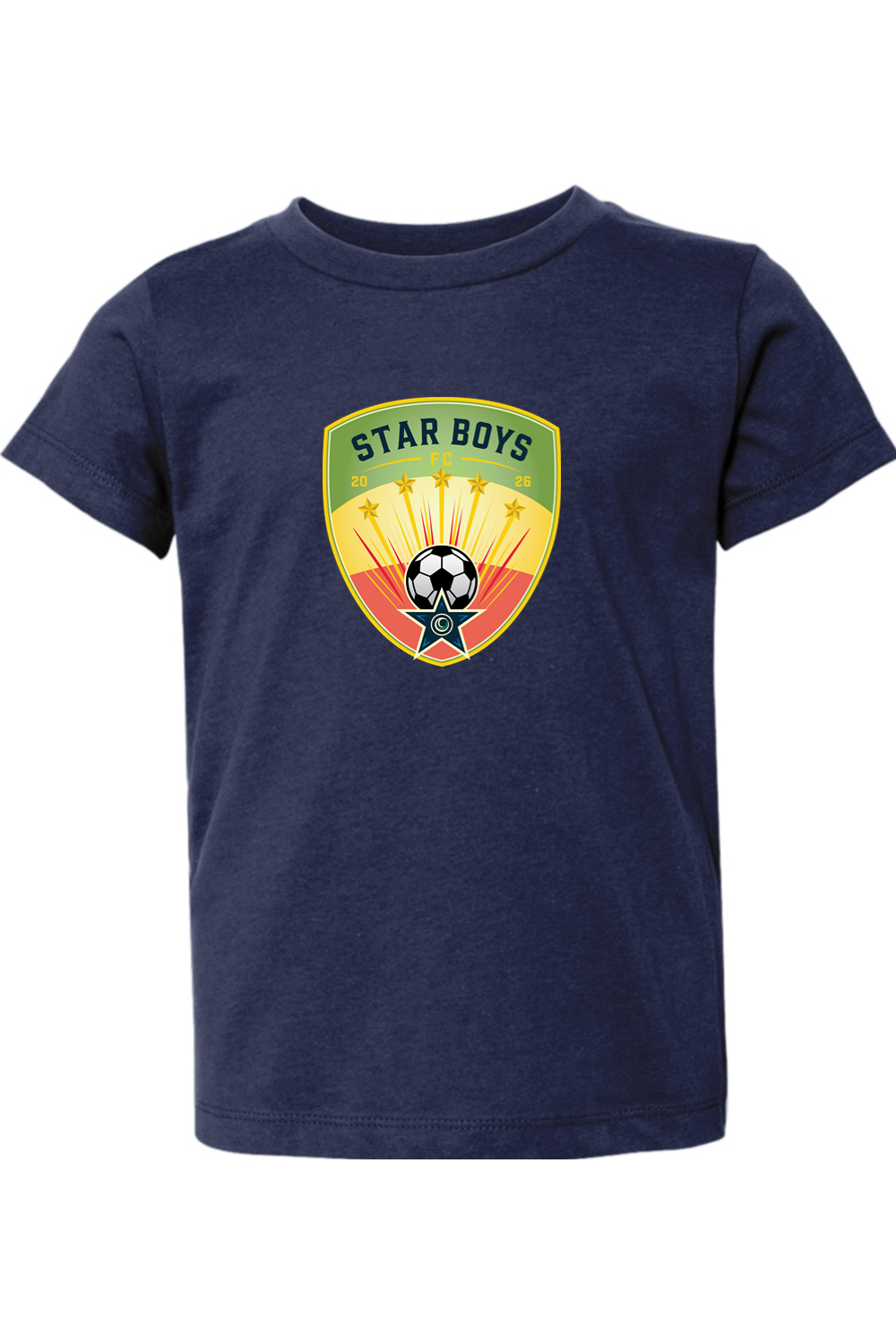 Star Boys Soccer Toddler T-Shirt