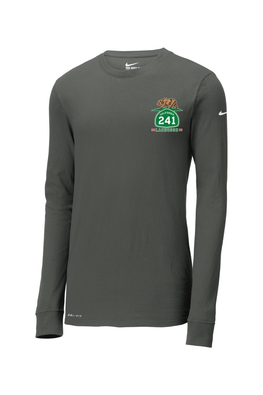California Lacrosse Nike Dri-FIT Cotton/Poly Long Sleeve Tee